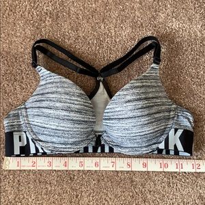 PINK Victoria’s Secret Striped Bra 34A